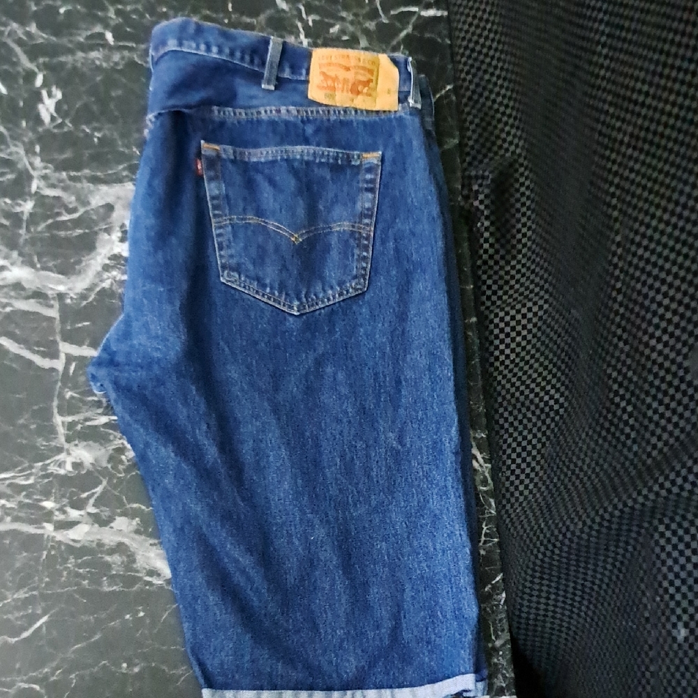 Levi's Men's Blue Denim Shorts